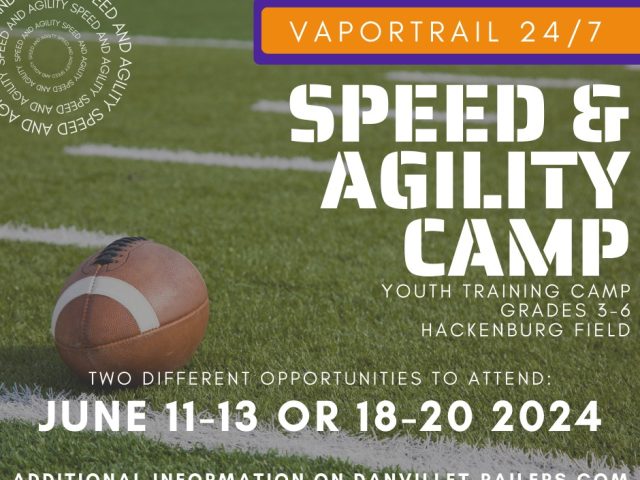 Danville T-Railers- Youth Speed & Agility Camp- Week 2