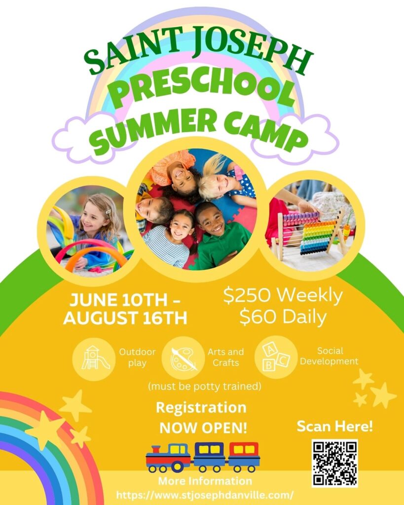 St. Joseph School- Summer Day Camp (Pre-School)