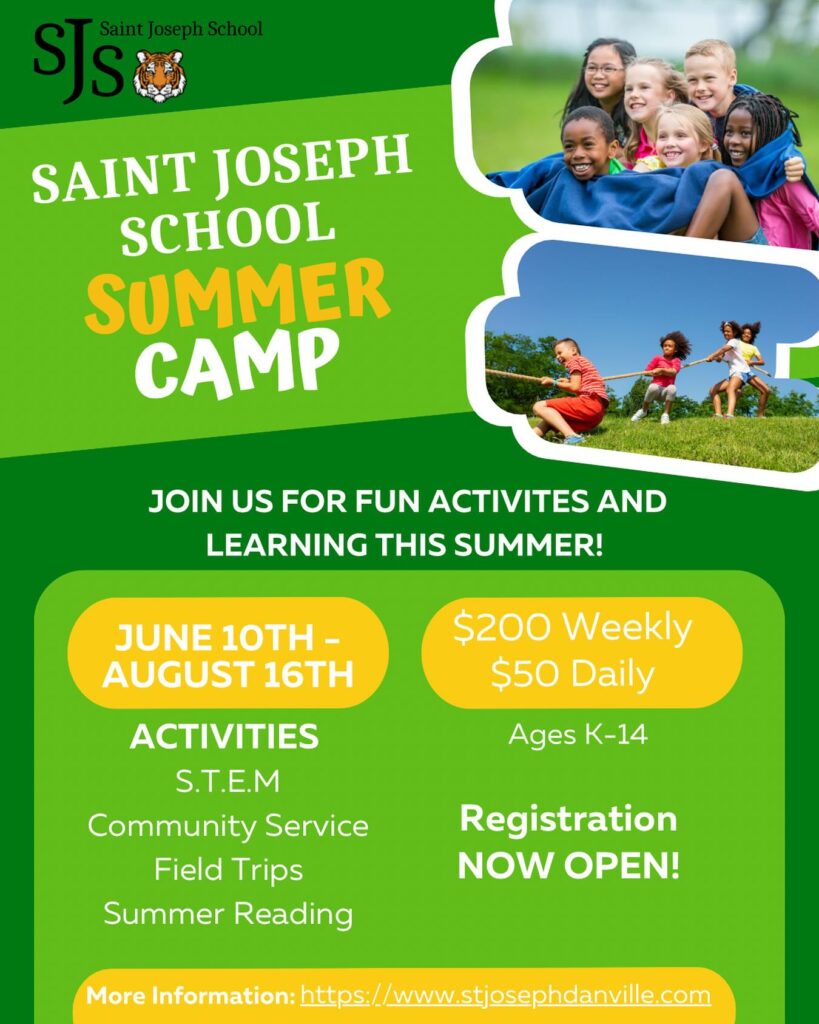 St. Joseph School- Summer Day Camp (School Age)