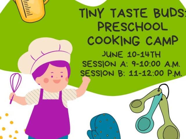 Tiny Taste Buds Preschool Cooking Camp- Bloomsburg Children's Museum