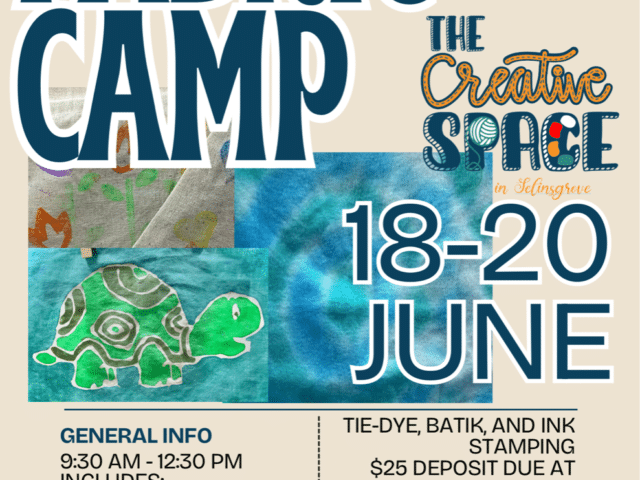 Fabric Camp-The Creative Space (Selinsgrove)