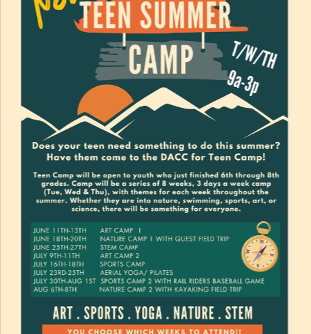 DACC Teen Summer Camp: Art Camp II