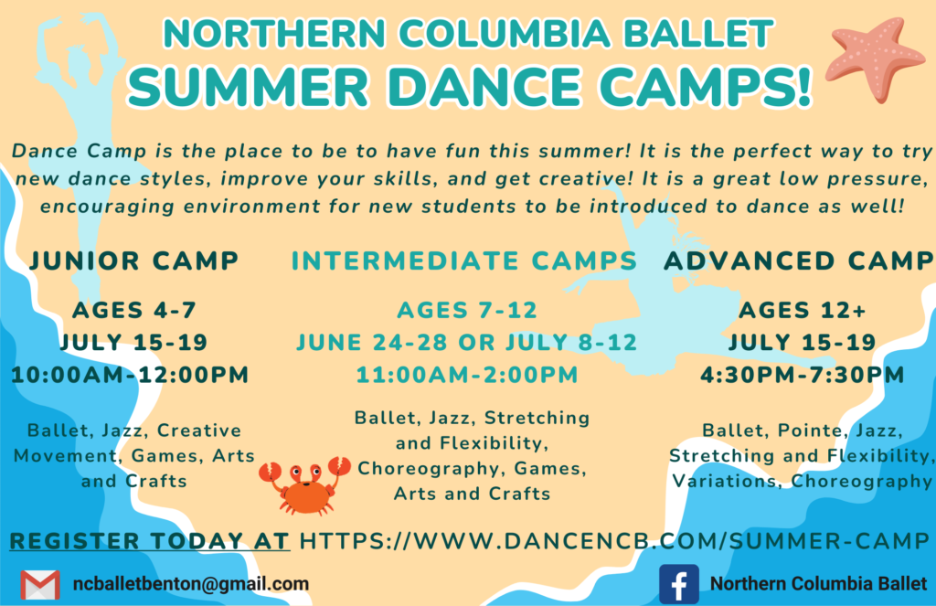 Advanced Dance Camp- Northern Columbia Ballet